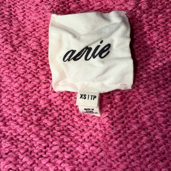 Aerie | Oversized Voop Sweater | XS | Pink - Picture 3 of 5